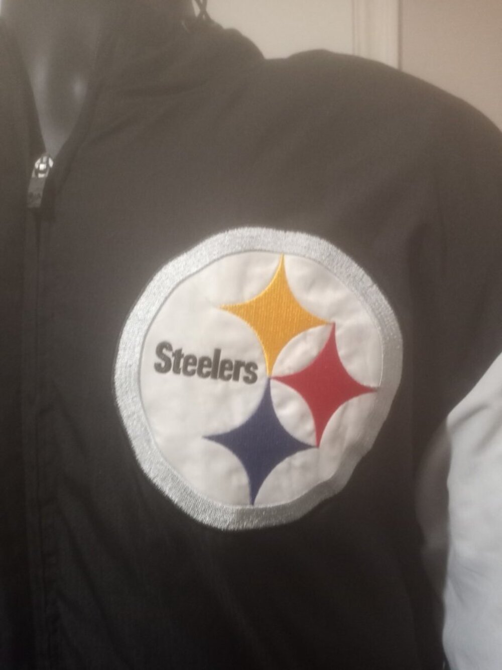 NFL PITTSBURGH STEELERS SUPER BOWL CHAMPIONSHIP Hooded Full Zip Jacket 2XL - Picture 2 of 16